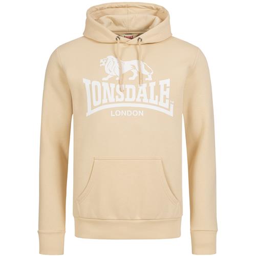 LONSDALE Sweatshirt 'SHERBORNE'  sand / hvid