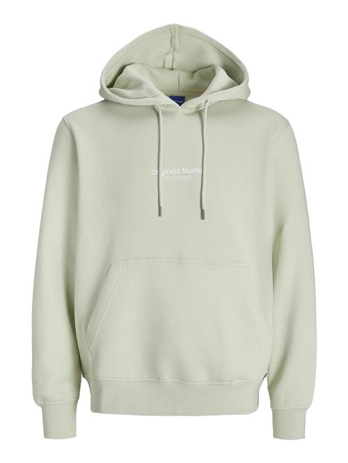 JACK & JONES Sweatshirt  grøn / hvid