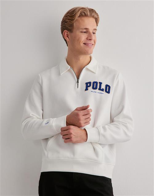 Polo Ralph Lauren LSHZM3-Long Sleeve-Sweatshirt Half zip Hvid