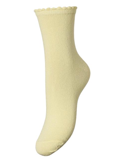 Pcsebby Glitter Long 1 Pack Socks Noos Pieces Yellow