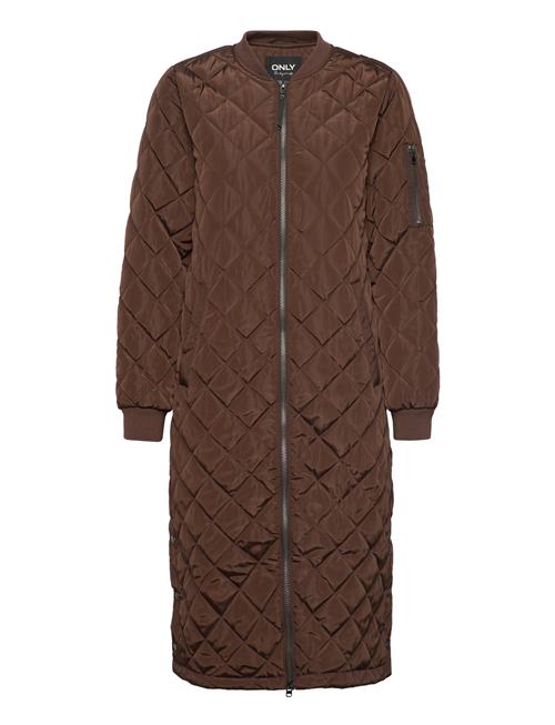 ONLY Onljessica Quilted Coat X-Long Otw ONLY Brown