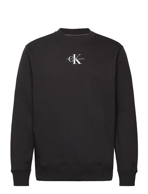 Calvin Klein Jeans Monologo Crew Neck Calvin Klein Jeans Black