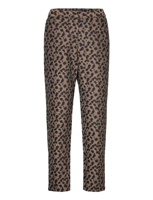 Estella Jacquard Trousers French Connection Black