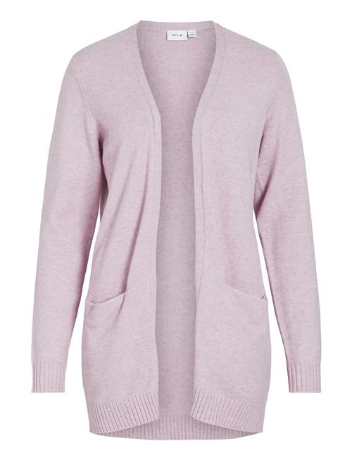 Vila Viril Open L/S Knit Cardigan - Noos Vila Pink