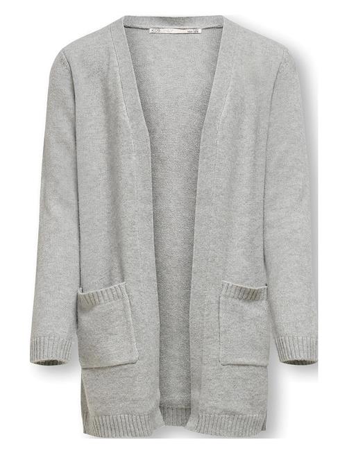 Koglesly L/S Open Cardigan Knt Kids Only Grey