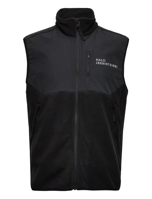 Halo Blocked Fleece Vest HALO Black