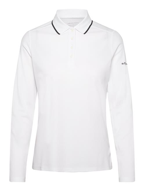 Röhnisch Miriam Long Sleeve Poloshirt Röhnisch White