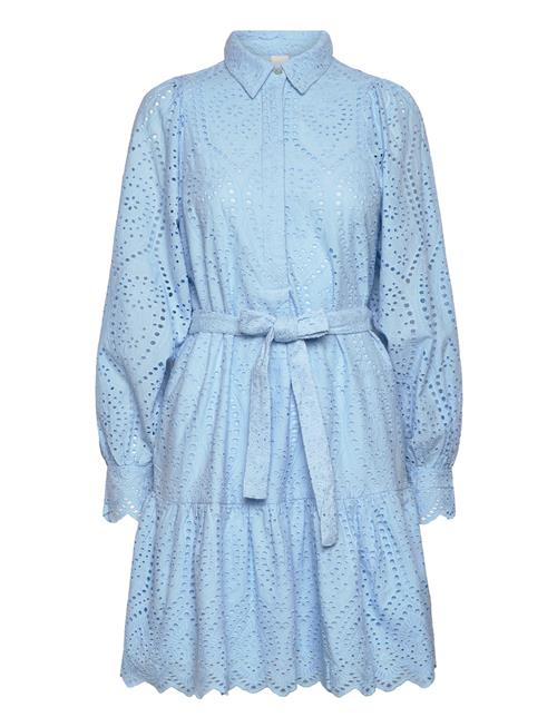 YAS Yasholi Ls Belt Dress S. Noos YAS Blue