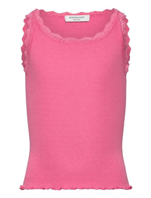 Rkbeatha Sl Top W/ Lace Rosemunde Kids Pink