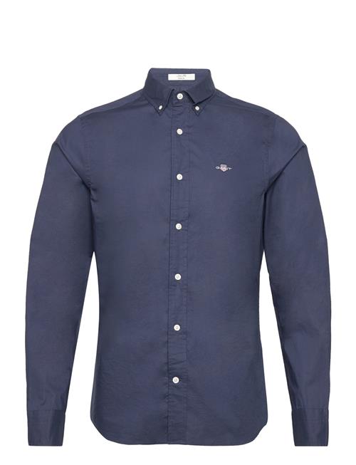 GANT Slim Poplin Shirt GANT Navy