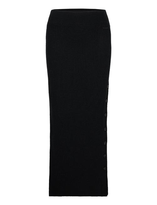 Recycled Wool Maxi Skirt Calvin Klein Black