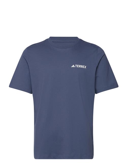 adidas Performance Tx Mountain Tee Adidas Performance Navy