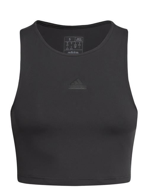 W Ce Crop Tnk Adidas Sportswear Black