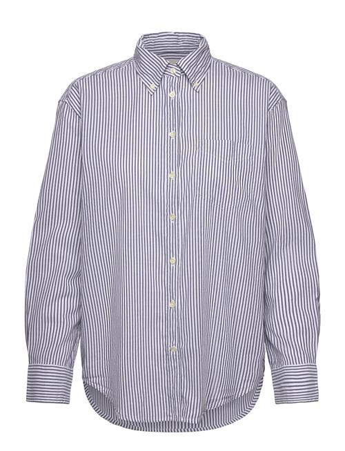 GANT Rel Luxury Oxford Striped Bd Shirt GANT Blue