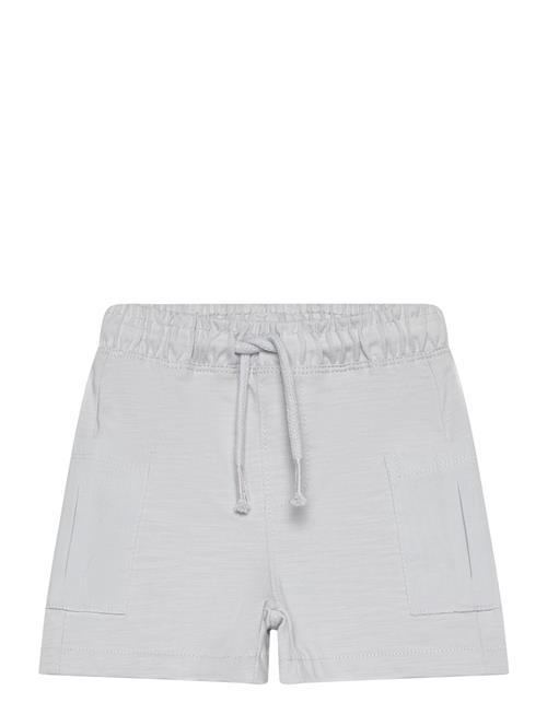 Mango Elastic Waist Bermuda Shorts Mango Blue