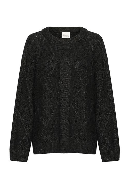 My Essential Wardrobe Veramw Knit Pullover My Essential Wardrobe Black