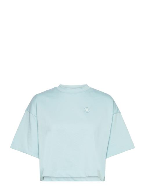 HUGO BLUE Cropped Tee_B HUGO BLUE Blue