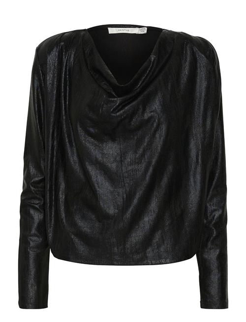 Gestuz Madlingz Ls Blouse Gestuz Black