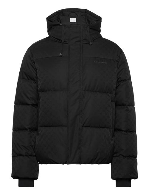 Daily Paper Monogram Puffer Jacket Daily Paper Black