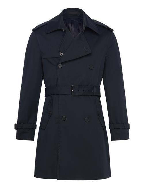 Mango Water-Repellent Trench Coat With Belt Mango Navy