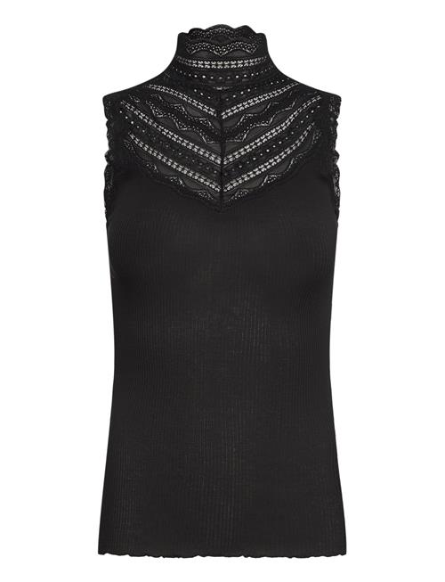 RM By Rosemunde Rmwbalta Sl Turtleneck Lace Top RM By Rosemunde Black