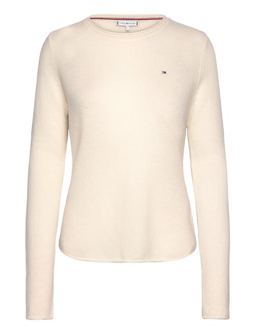 Tommy Hilfiger Soft Wool C-Nk Sweater Tommy Hilfiger Cream