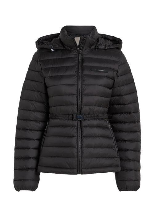 Calvin Klein Lw Padded Smocking Jacket Calvin Klein Black