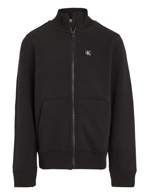 Calvin Klein Monogram Mini Badge Zip-Through Calvin Klein Black