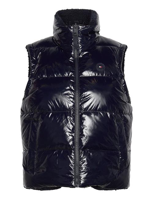 Tommy Hilfiger Lw Down Rev Teddy Vest Tommy Hilfiger Black