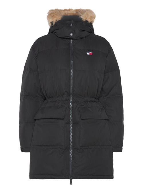 Tjw Midi Alaska Faux Fur Tommy Jeans Black