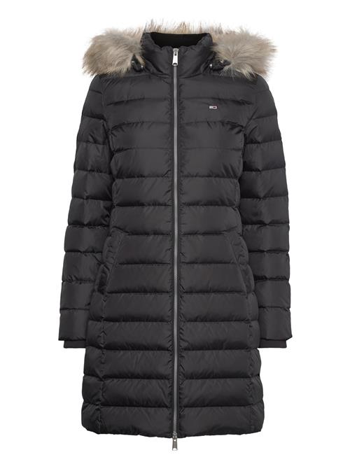 Tommy Jeans Tjw Essential Hooded Down Coat Tommy Jeans Black