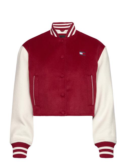 Tommy Jeans Tjw Crp Varsity Jacket Tommy Jeans Red