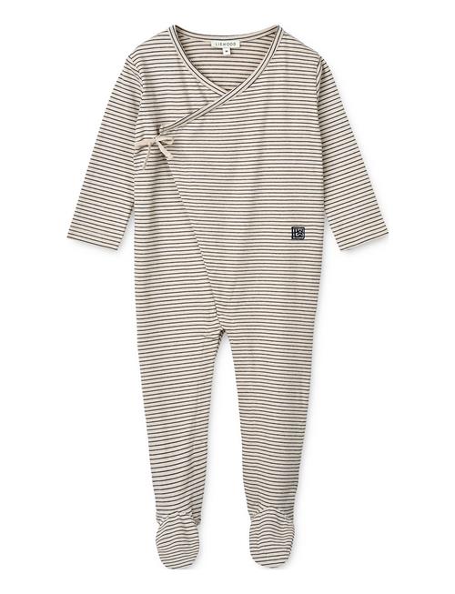 Liewood Bolde Baby Stripe Jumpsuit Liewood Cream