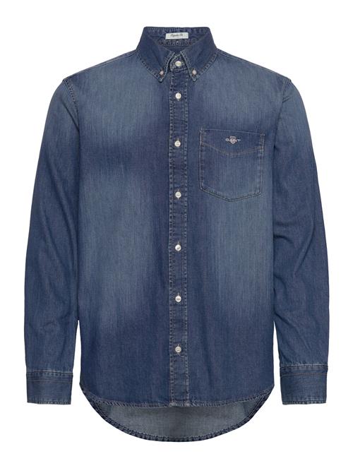 GANT Reg Denim Shirt GANT Blue