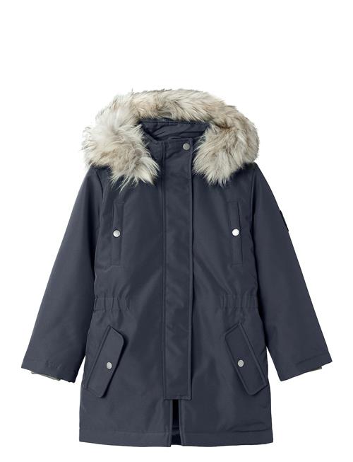 name it Nkfmilla Parka Jacket Long Fo Noos Name It Navy