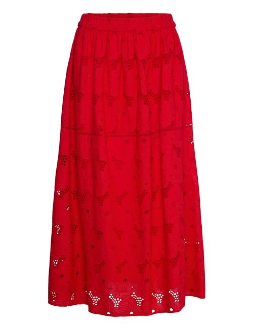 YAS Yassunsi Hw Long Skirt S. - D2D YAS Red