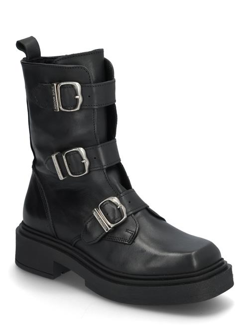 Steve Madden Clipper Boots Steve Madden Black