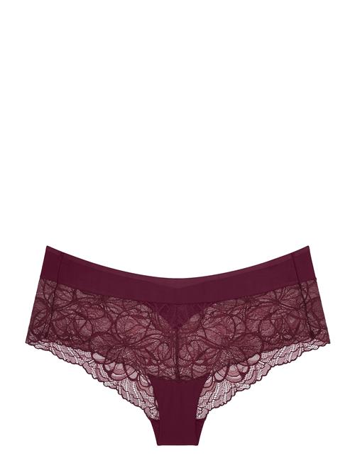 Triumph Body Make-Up Illusion Lace Shorty Triumph Burgundy