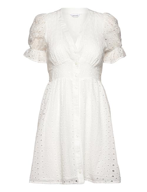 Bubbleroom Nettie Broderi Anglaise Dress Bubbleroom White