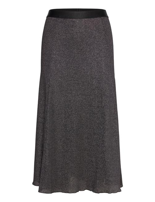 Mads Nørgaard 2X2 Lurex Saga Skirt Mads Nørgaard Black