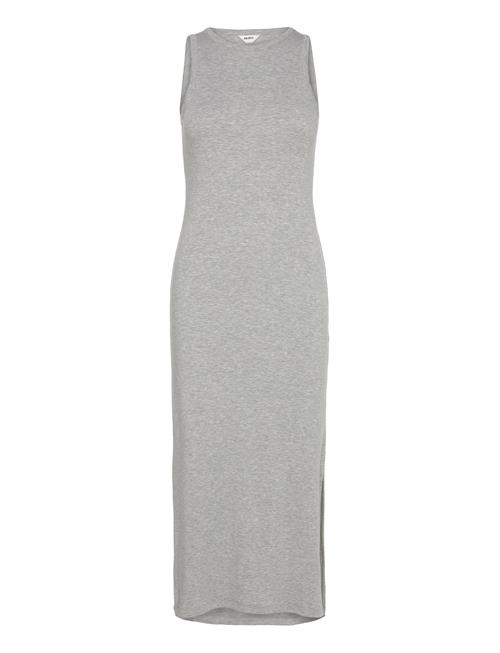 Object Objjamie S/L Long Dress Noos Object Grey