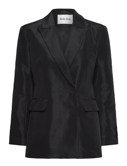 Ina Cut Out Sleeve Tailored Blazer Malina Black