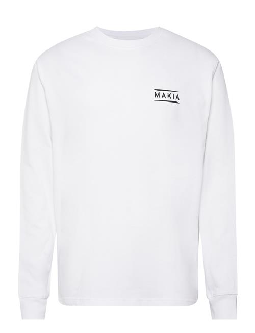 Makia Navigator Long Sleeve Makia White