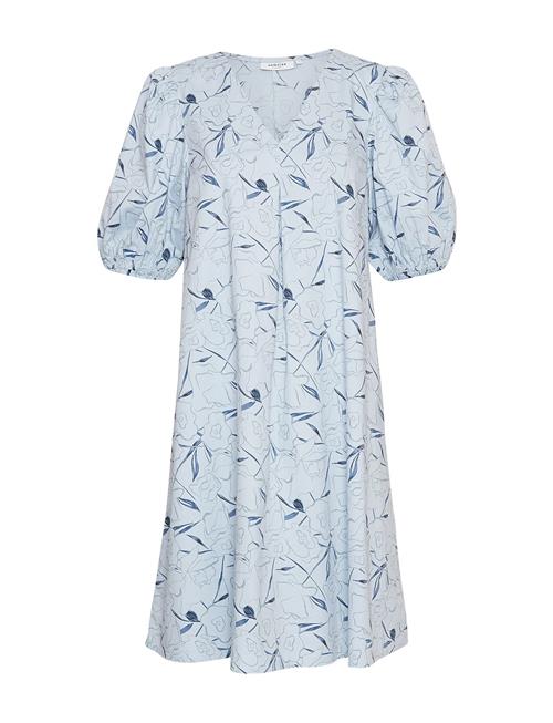 Mschparilla Cenilla 2/4 Dress Aop MSCH Copenhagen Blue