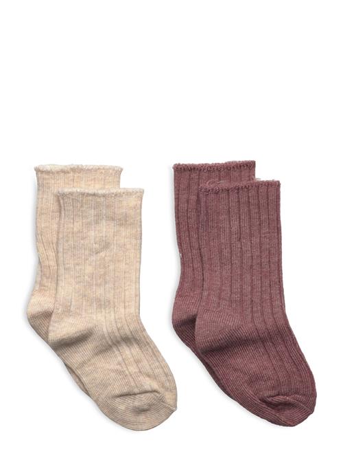 Mango 2 Pack Ribbed Socks Mango Patterned