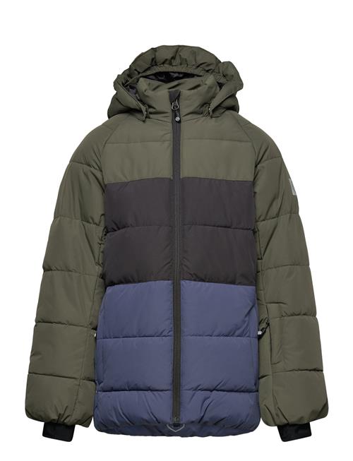 Color Kids Ski Jacket - Colorblock -Quilt Color Kids Khaki