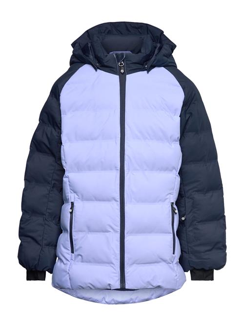 Color Kids Ski Jacket - Quilt- Contrast Color Kids Navy