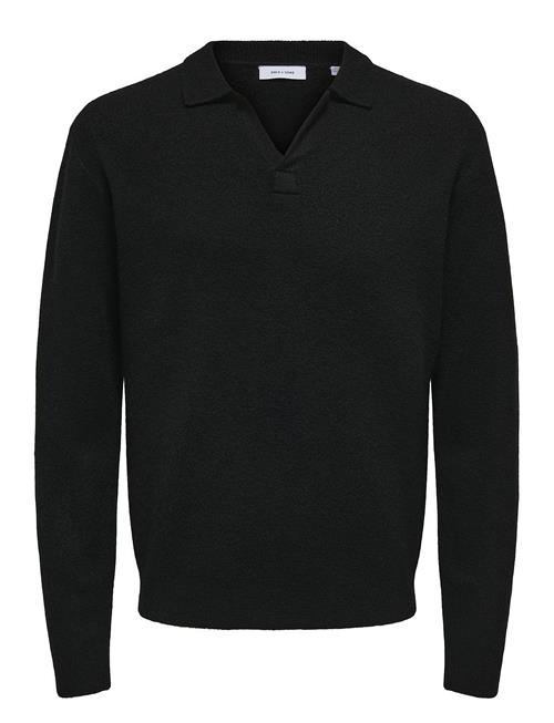 ONLY & SONS Onsraymond Reg 12 Resort Knit ONLY & SONS Black