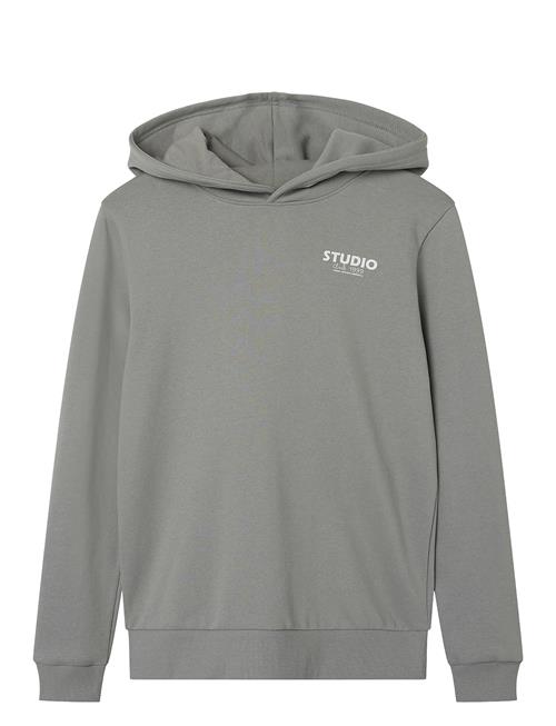 LMTD Nlmstudio Ls Bru Sweat W. Hood LMTD Grey