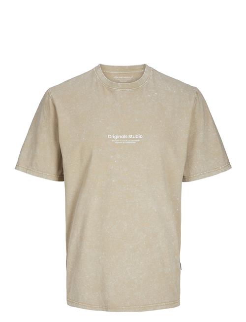 Jack & Jones Jorvesterbro Wash Tee Ss Crew Neck Jnr Jack & J S Beige